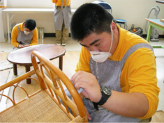 作業の様子